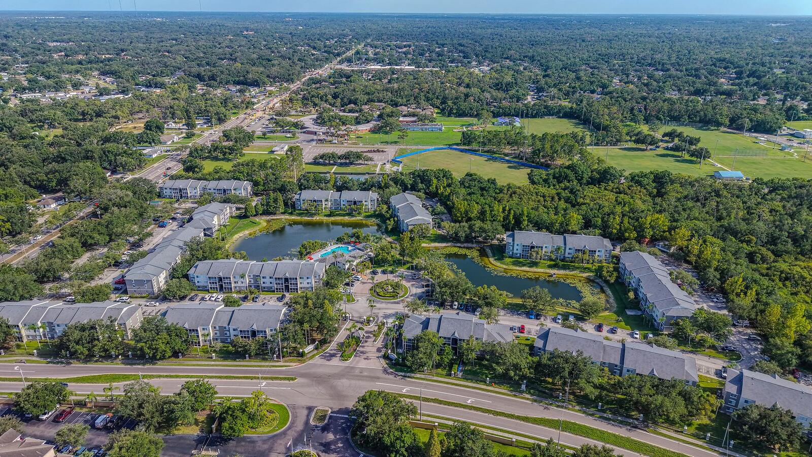 A new subdivision of two-story homes in the Horizon West area of Winter Garden